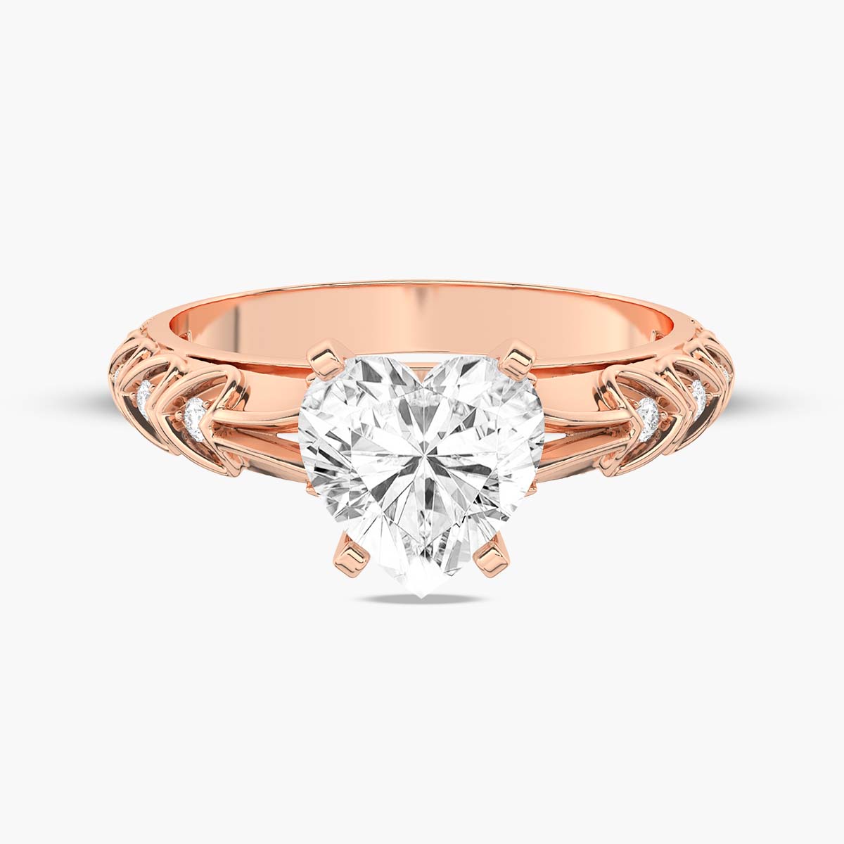 Rose Gold - Heart