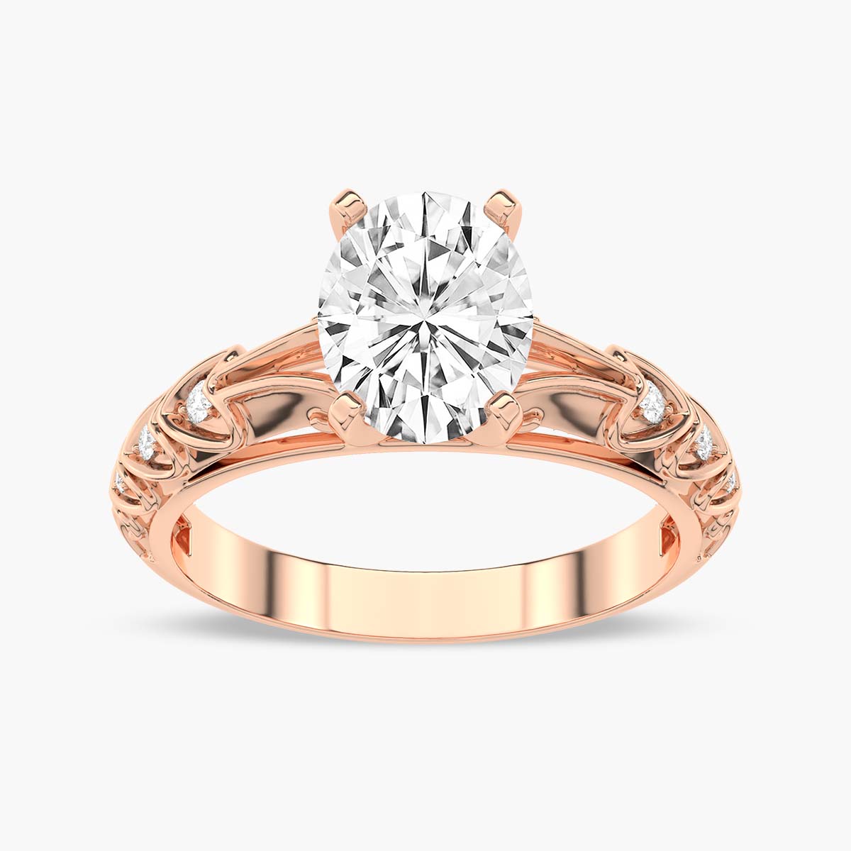 Rose Gold - Oval