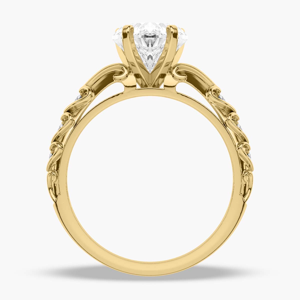 Yellow Gold - Heart