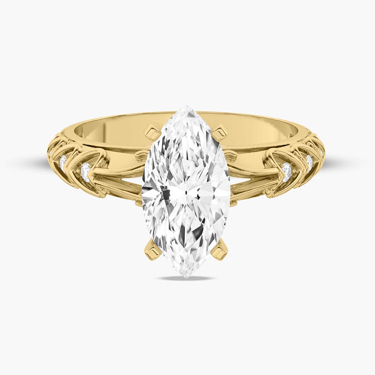 Yellow Gold - Marquise