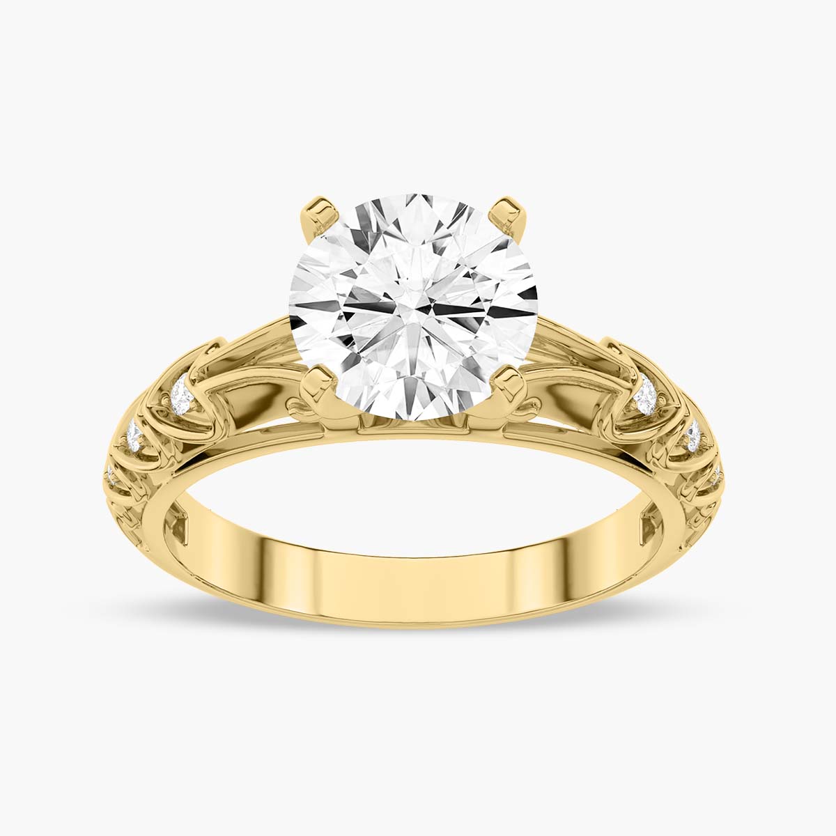 Yellow Gold - Round