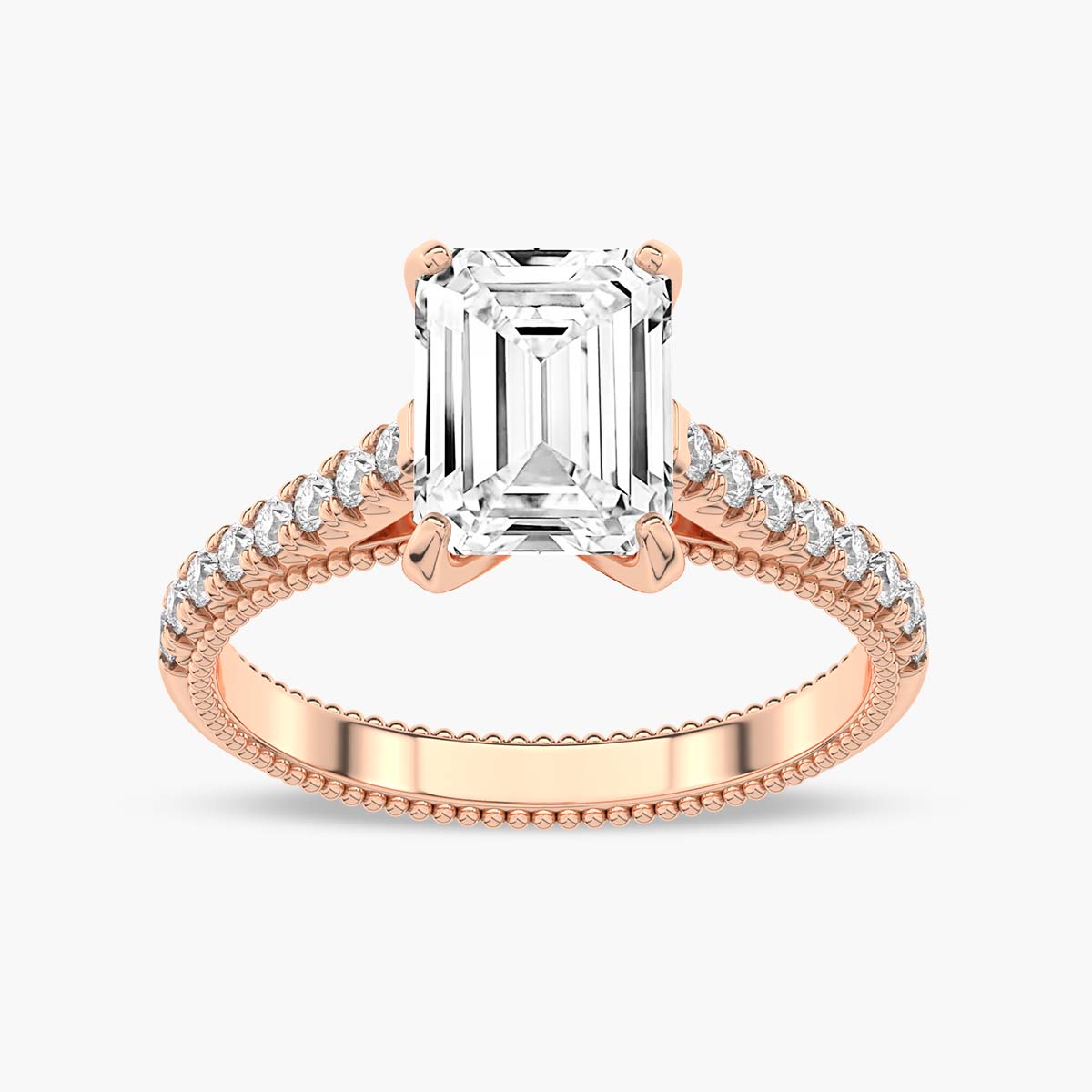 Rose Gold - Emerald