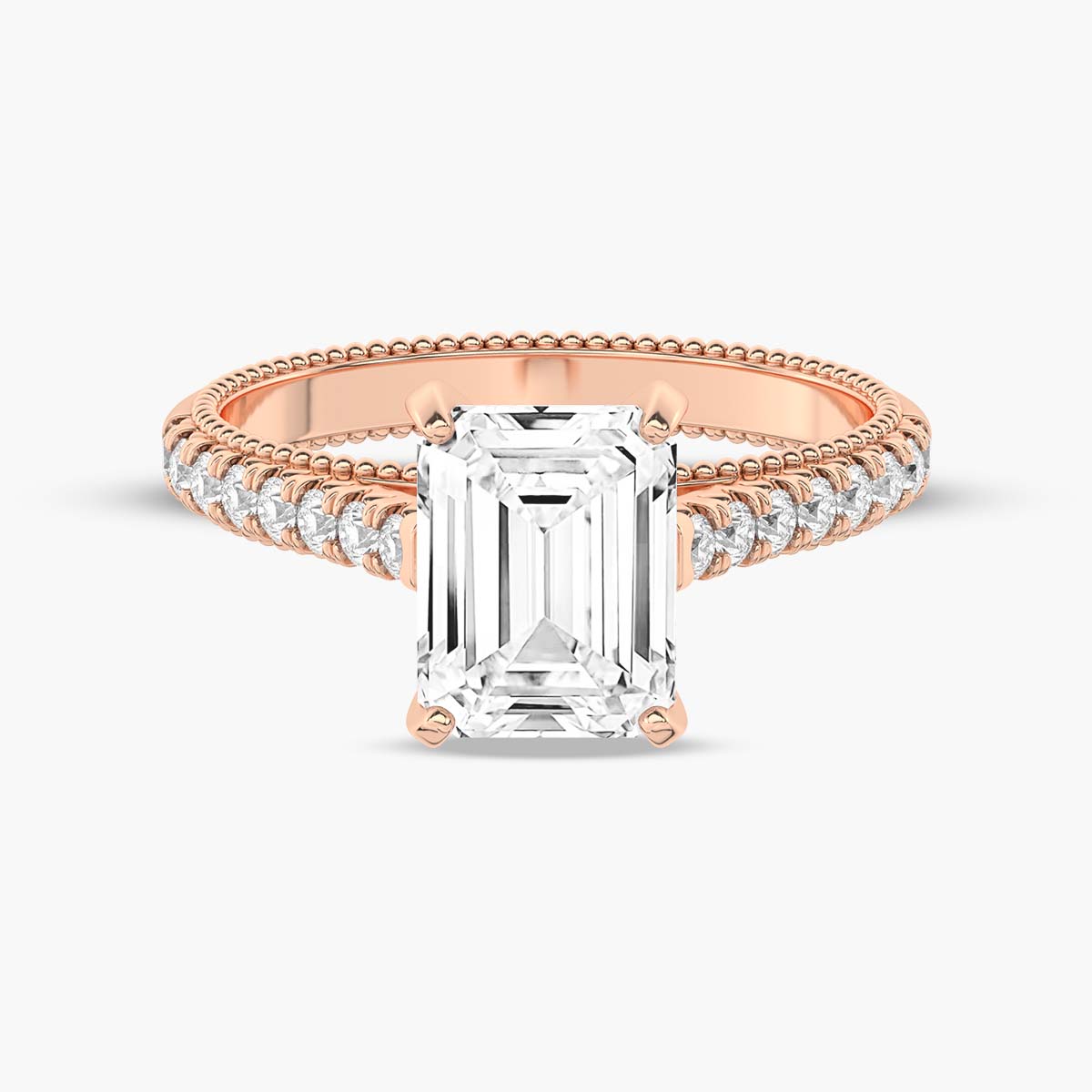 Rose Gold - Emerald