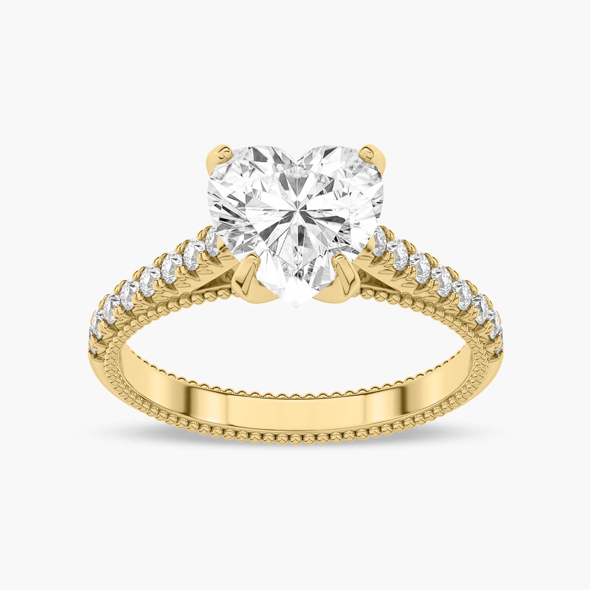 Yellow Gold - Heart