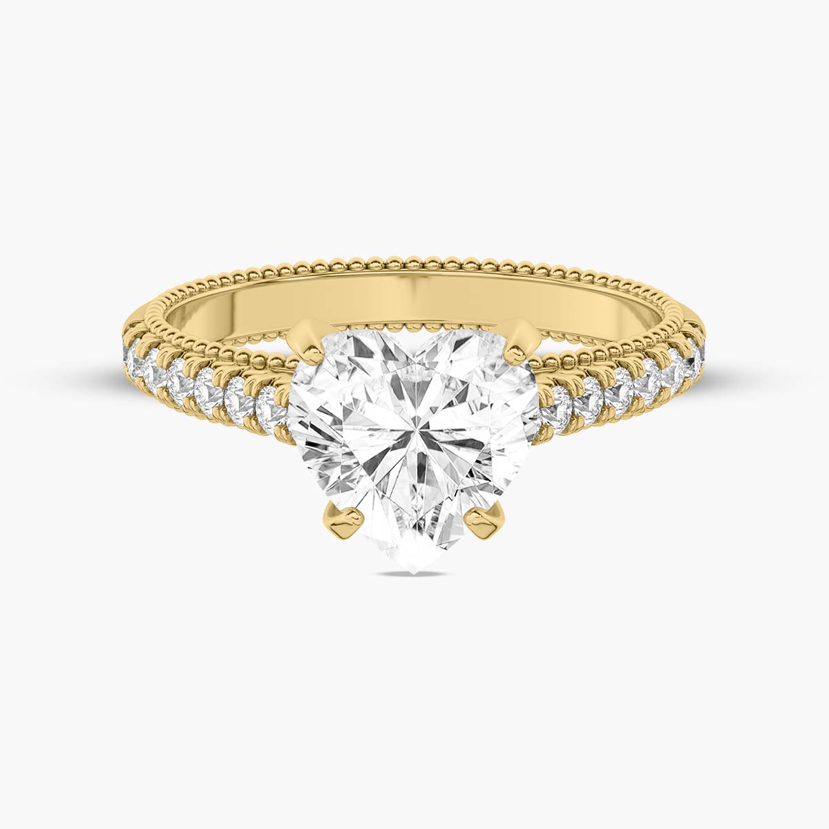 Yellow Gold - Heart