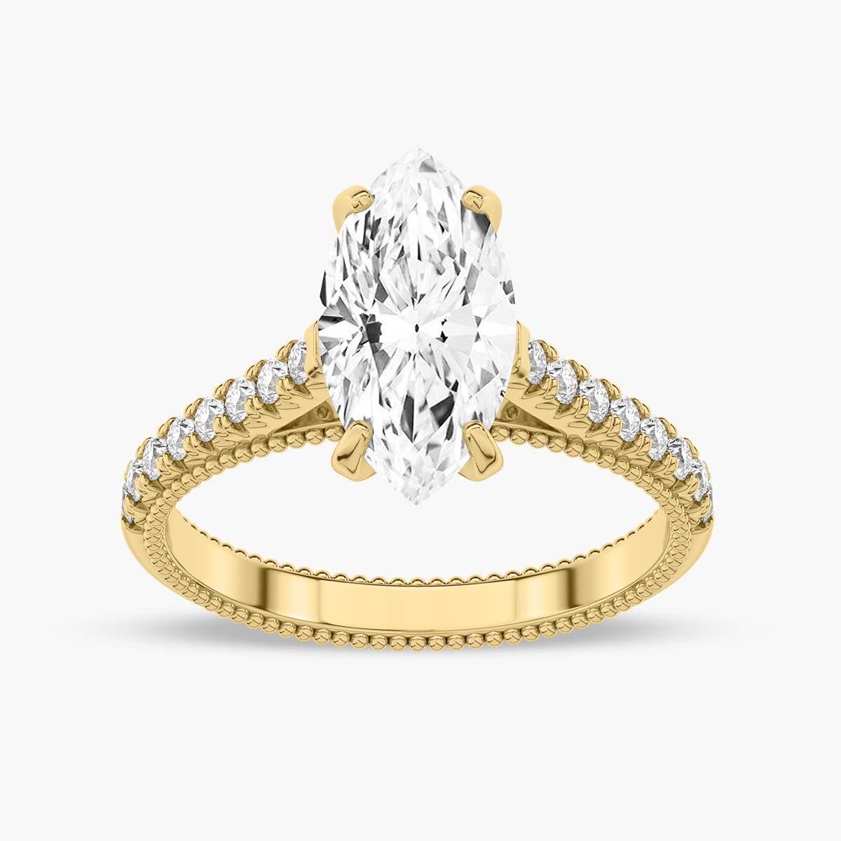 Yellow Gold - Marquise