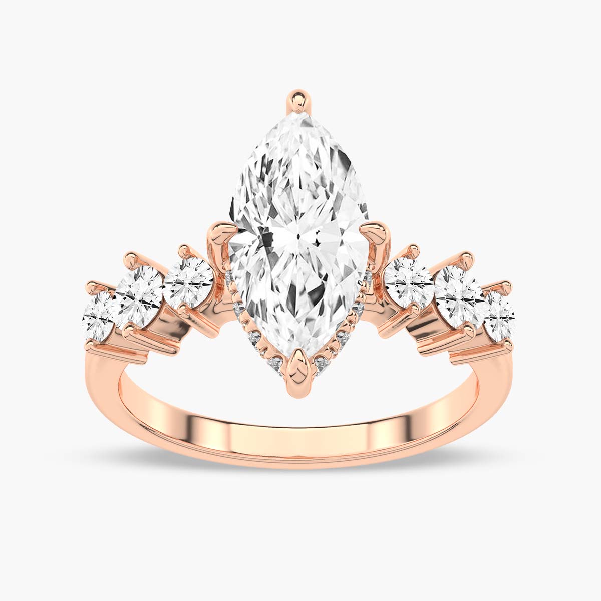 Rose Gold - Marquise