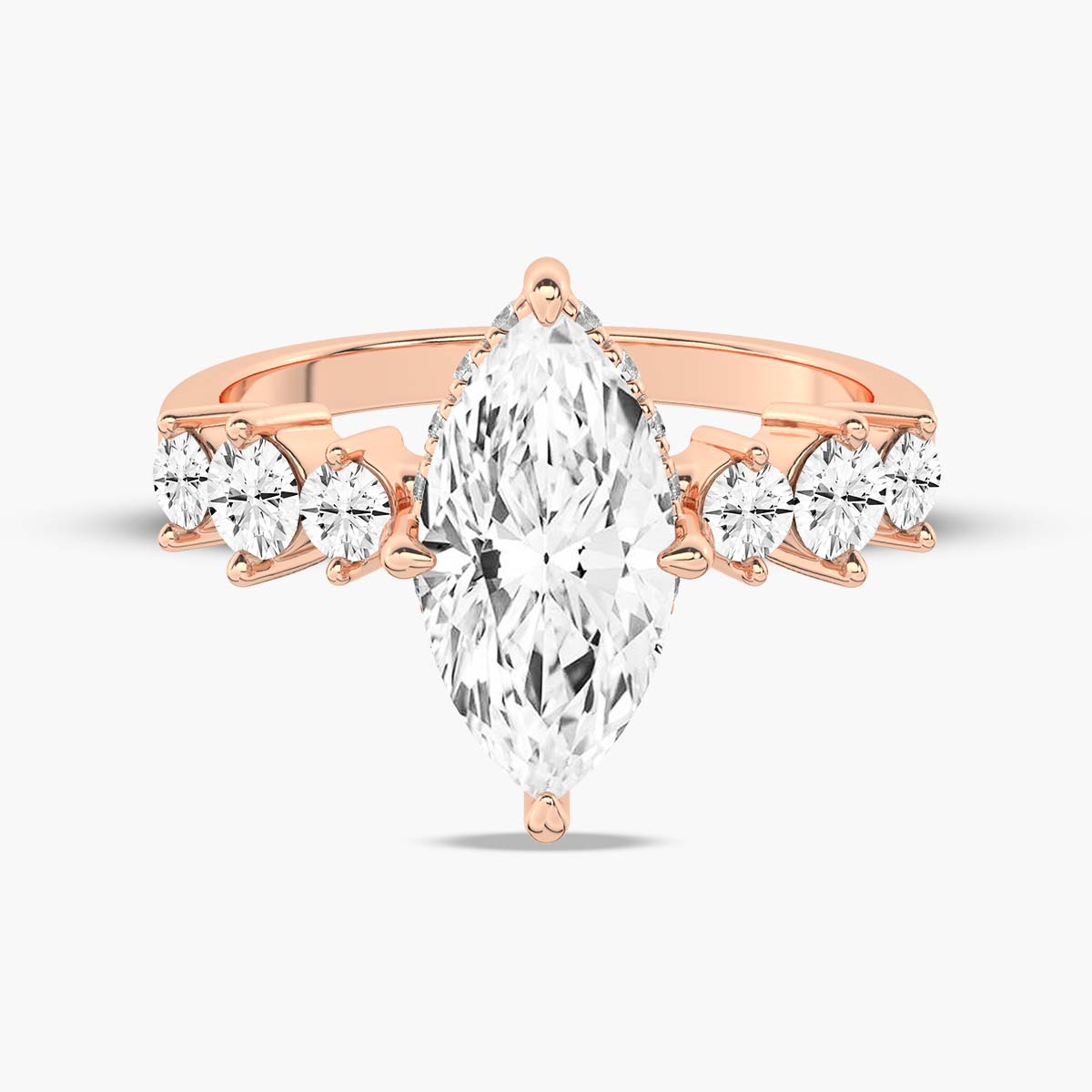 Rose Gold - Marquise