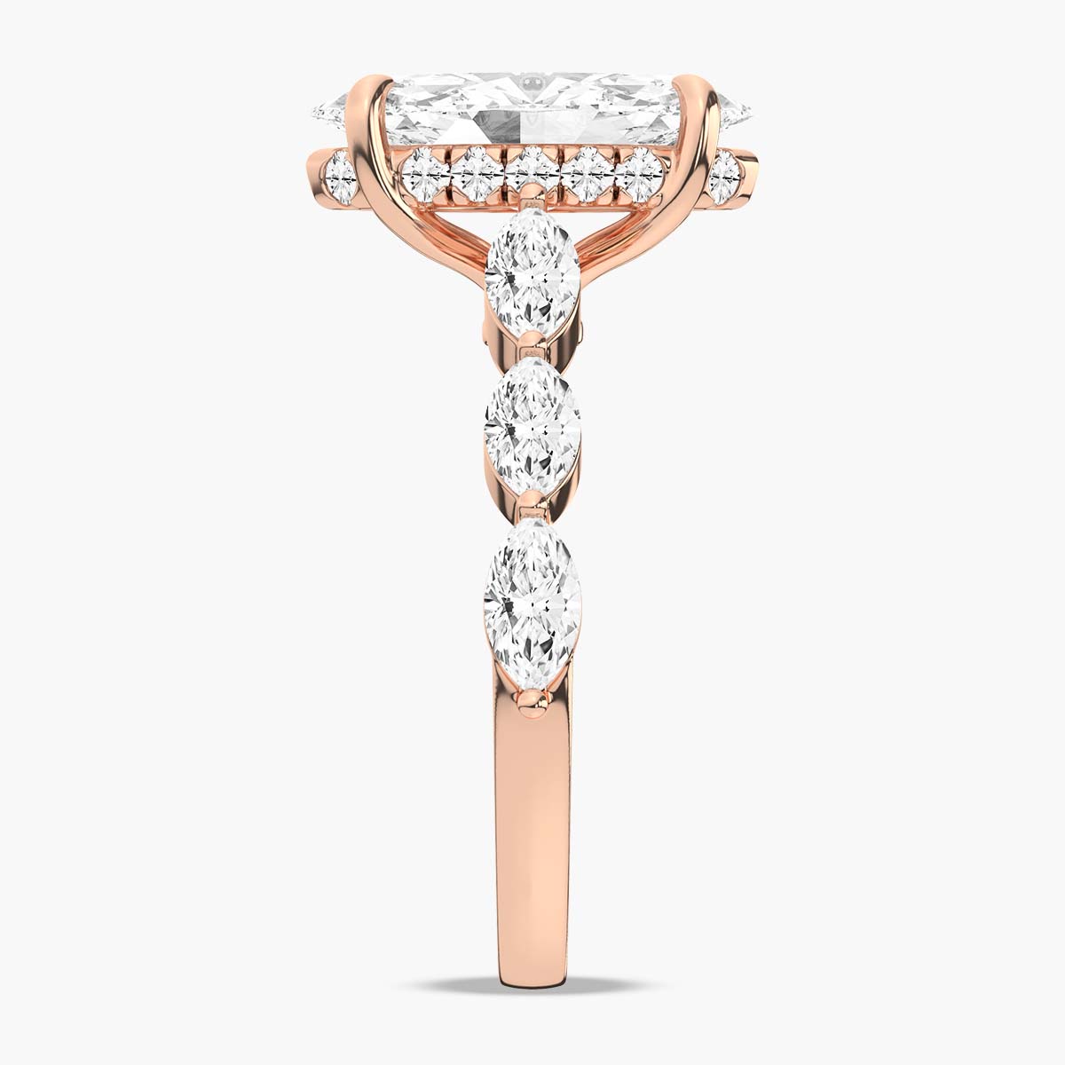 Rose Gold - Marquise