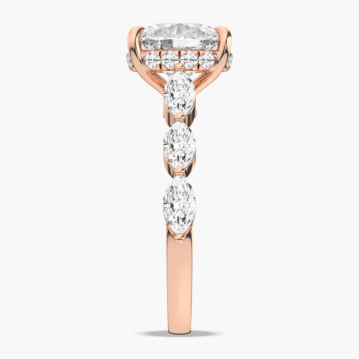 Rose Gold - Oval