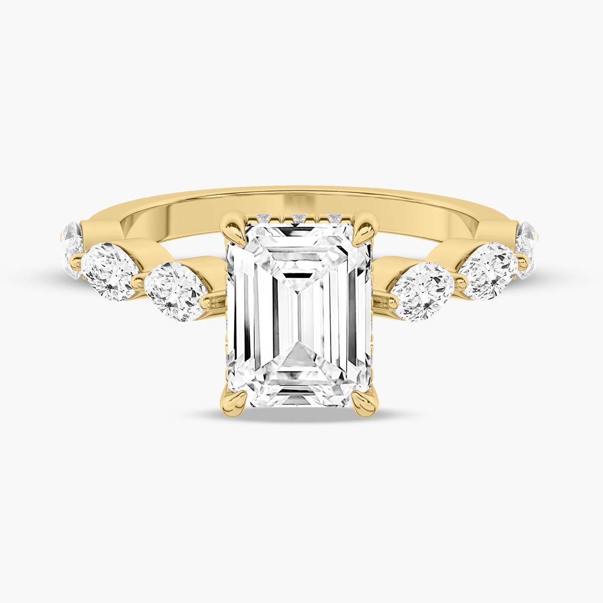 Yellow Gold - Emerald