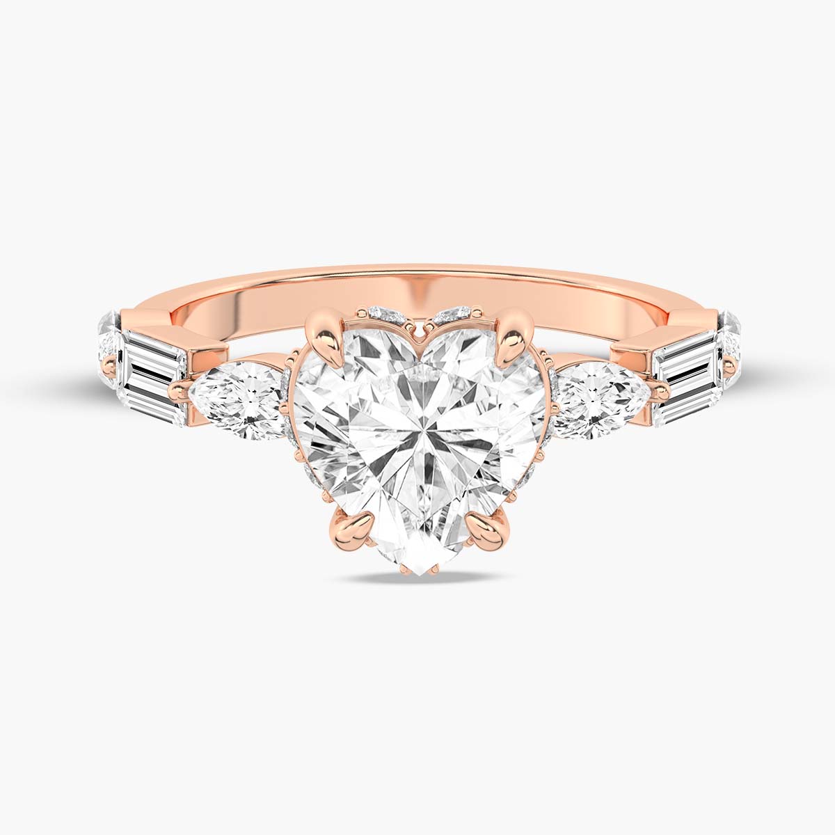 Rose Gold - Heart