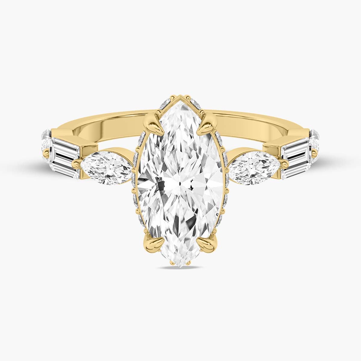 Yellow Gold - Marquise