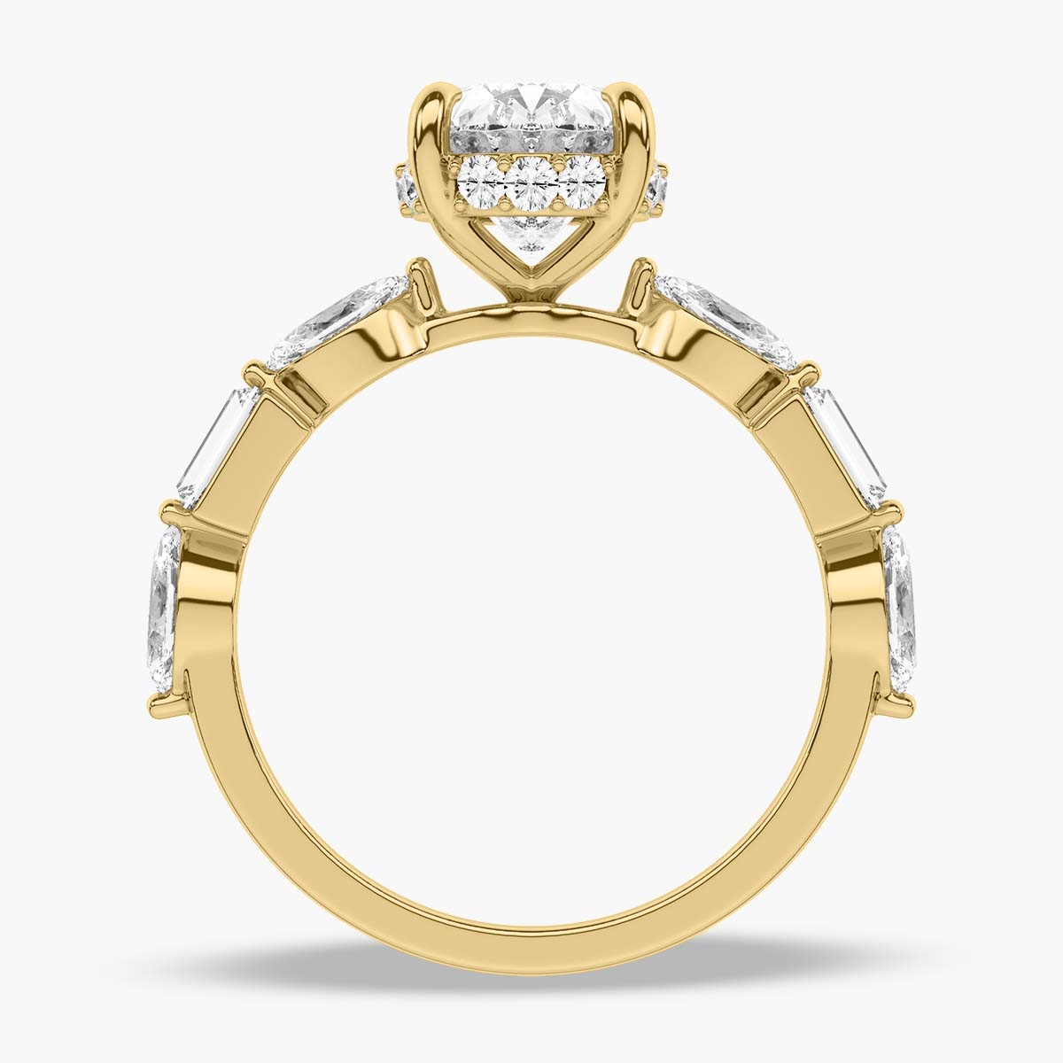 Yellow Gold - Oval