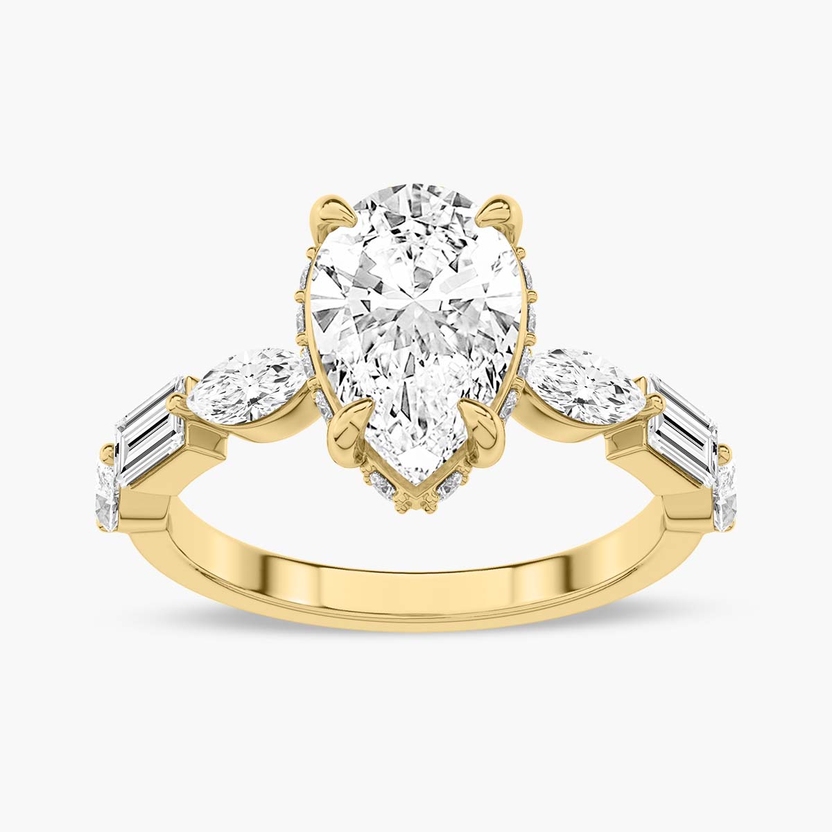 Yellow Gold - Pearl