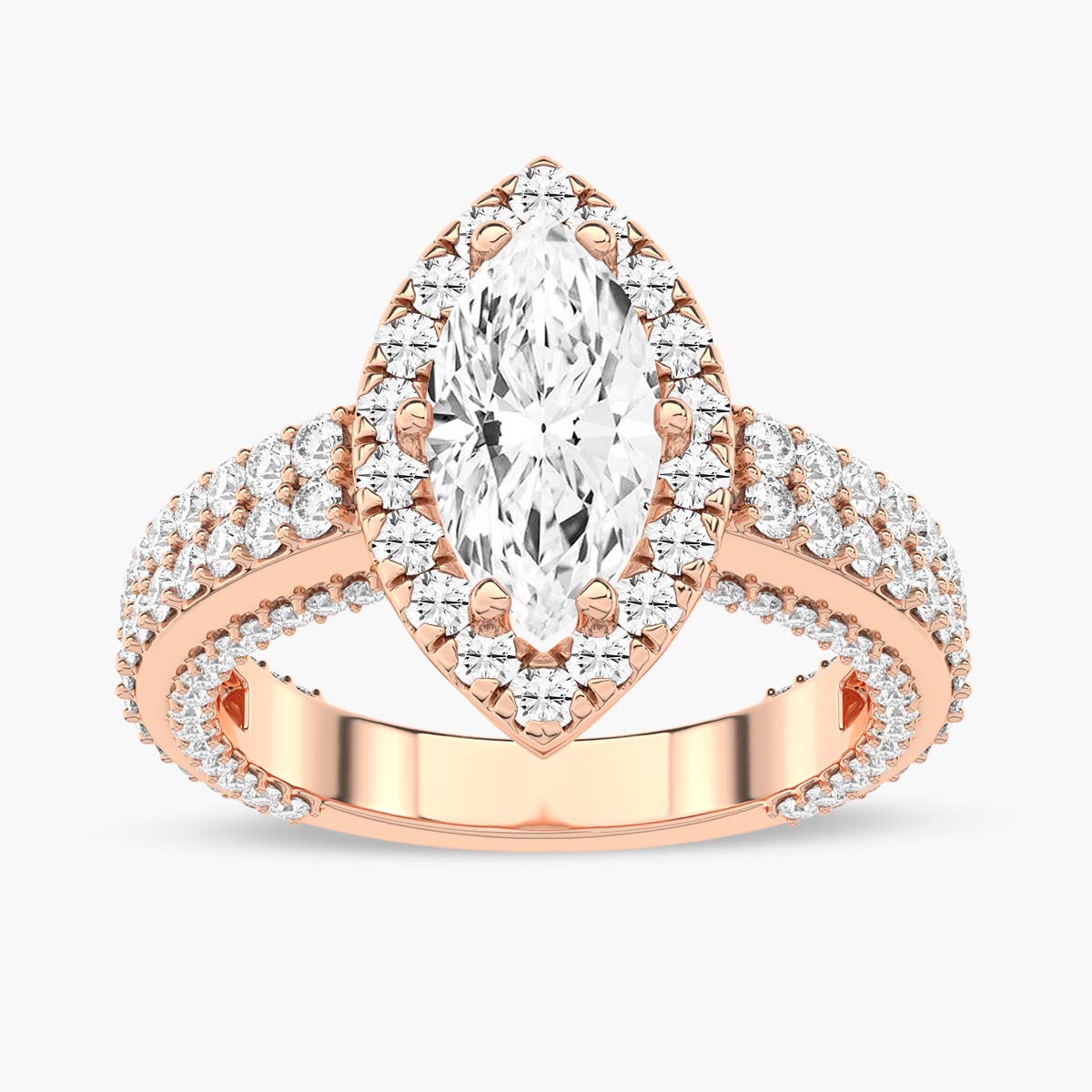 Rose Gold - Marquise