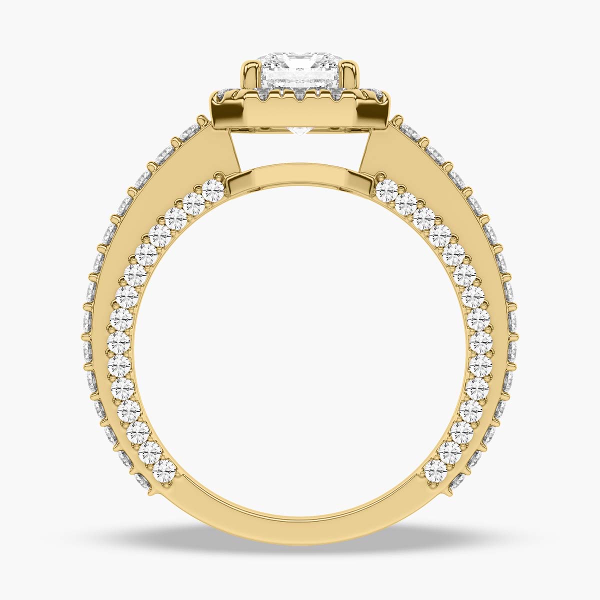 Yellow Gold - Emerald