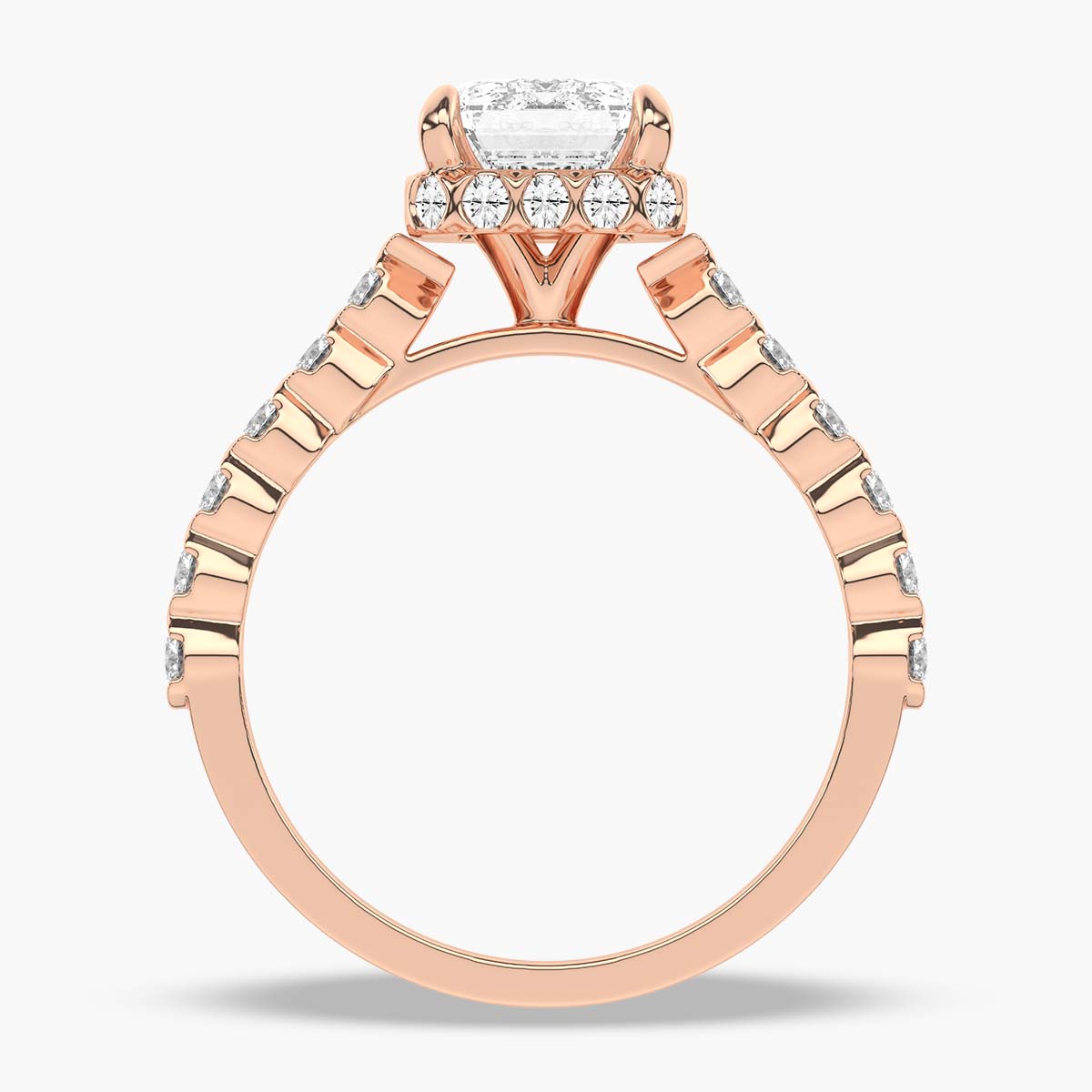 Rose Gold - Emerald