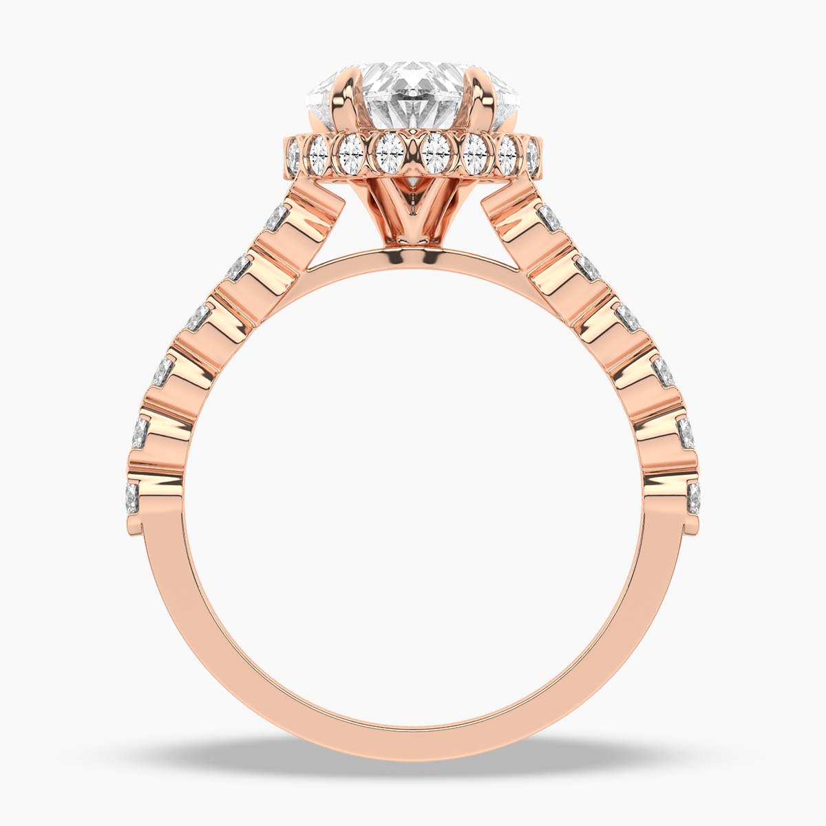 Rose Gold - Heart