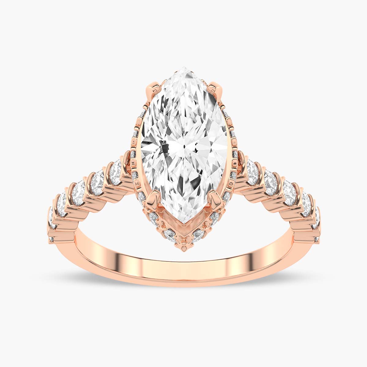 Rose Gold - Marquise