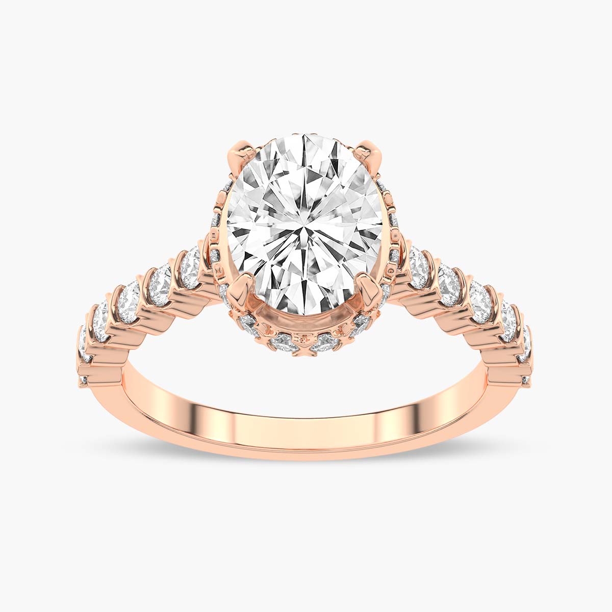 Rose Gold - Oval