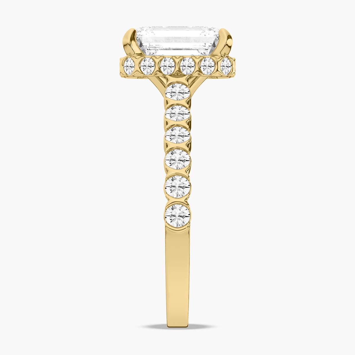Yellow Gold - Emerald