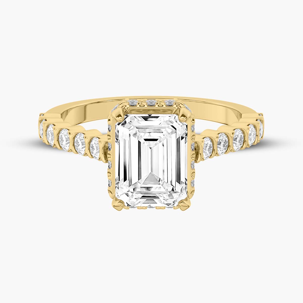 Yellow Gold - Emerald