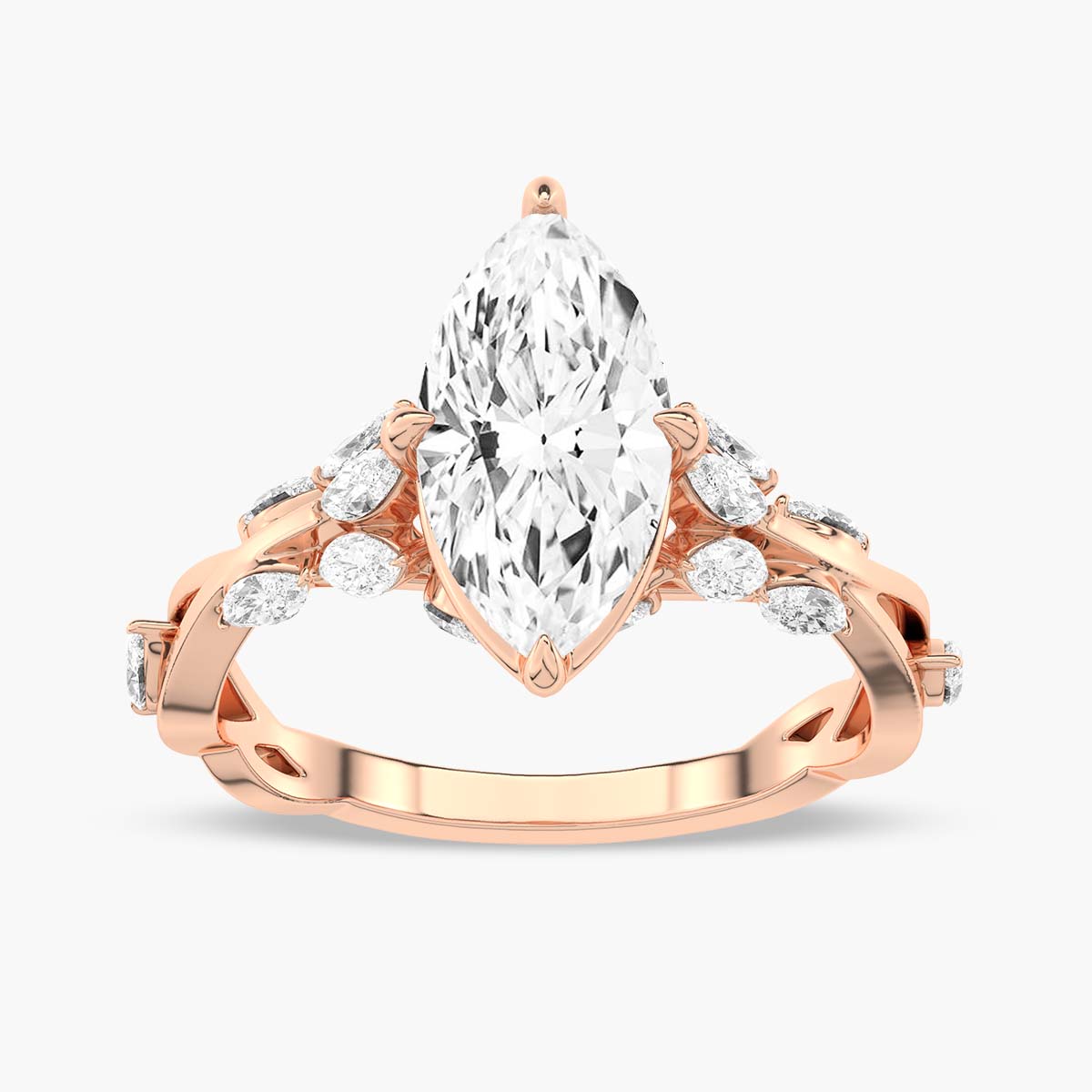 Rose Gold - Marquise