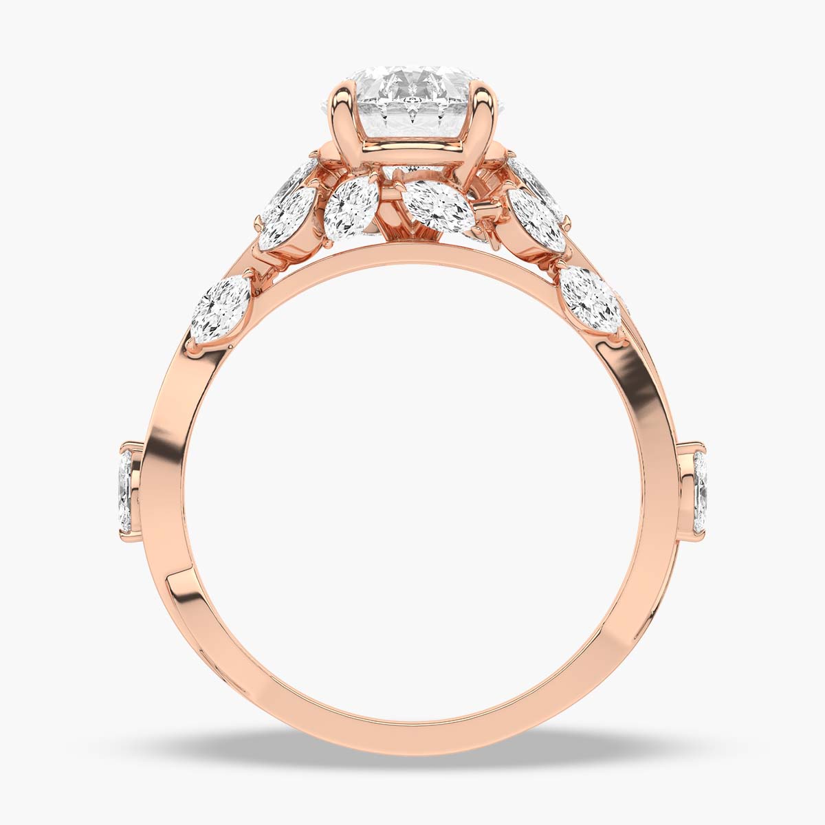 Rose Gold - Oval