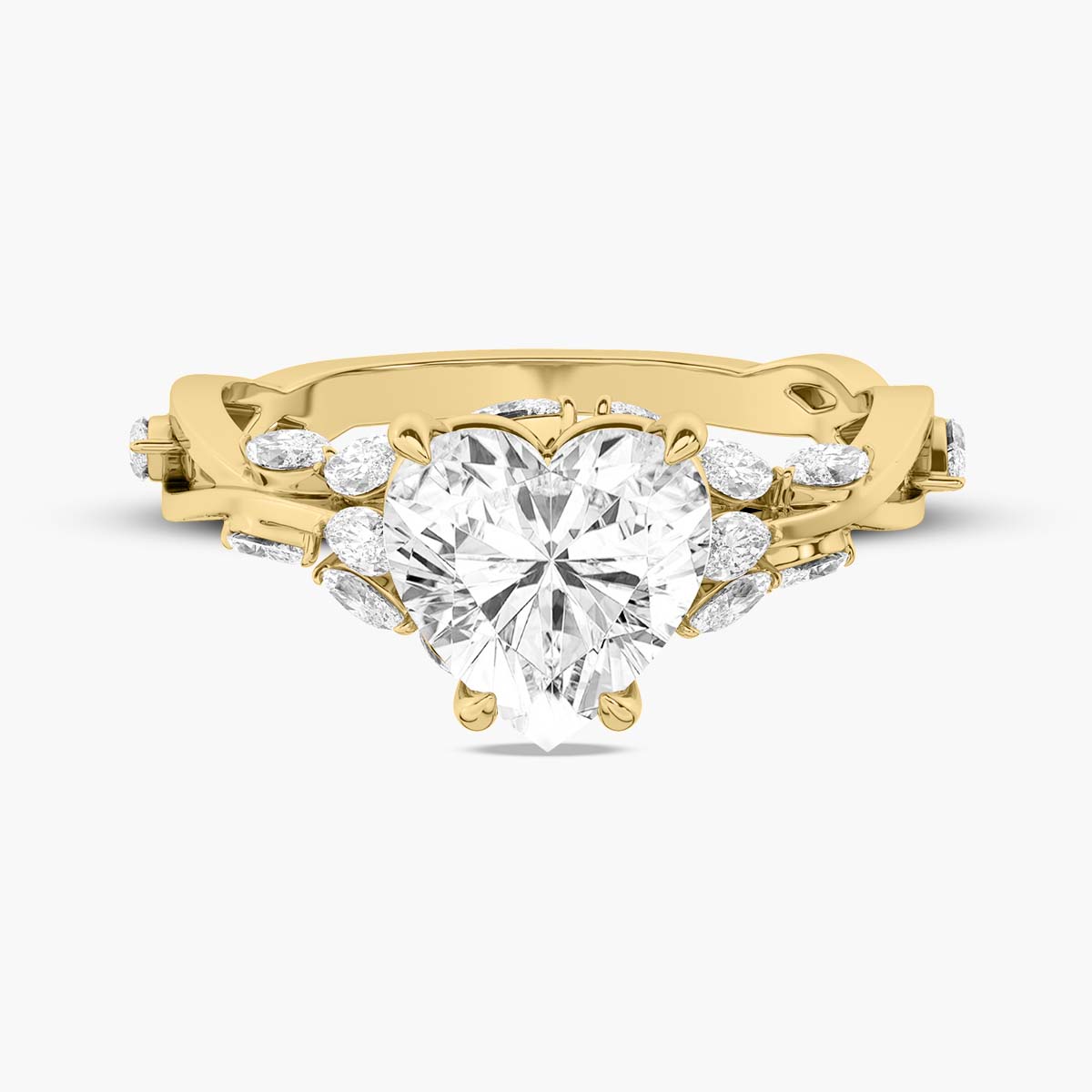 Yellow Gold - Heart