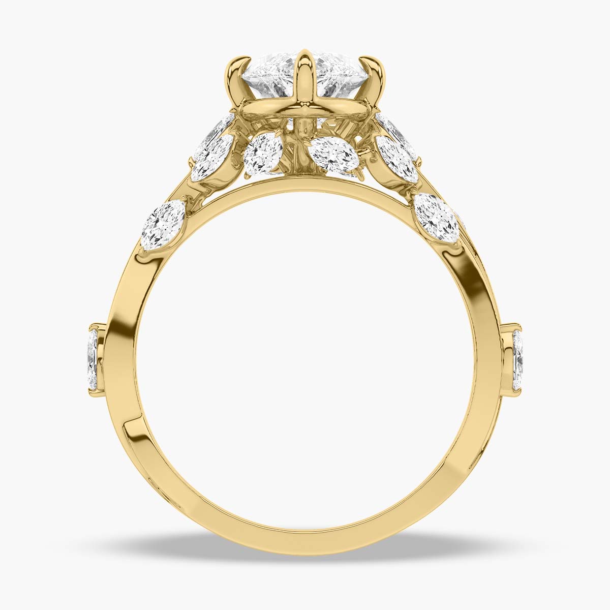 Yellow Gold - Marquise