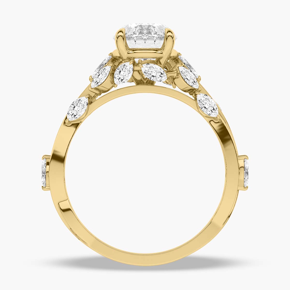 Yellow Gold - Oval