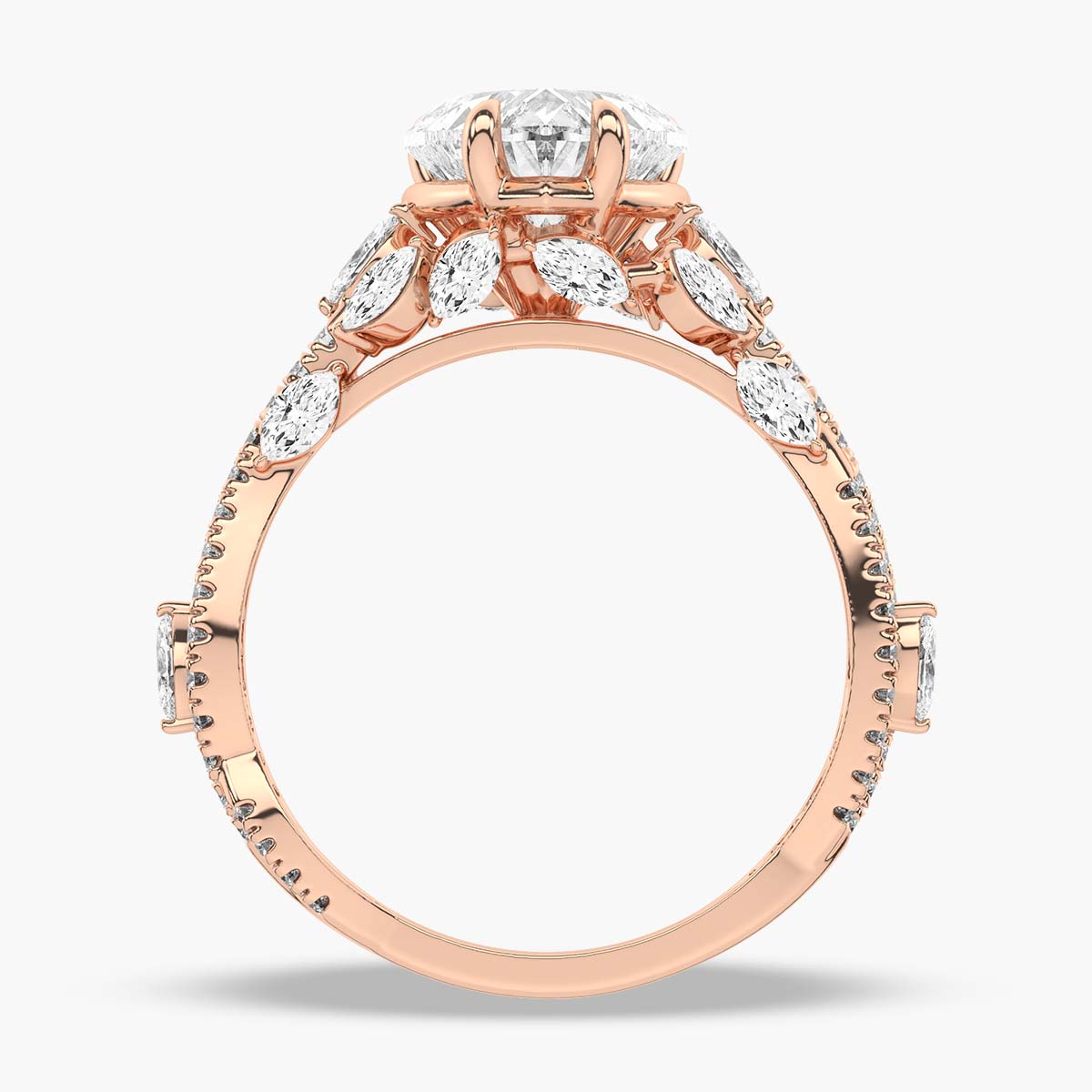 Rose Gold - Heart