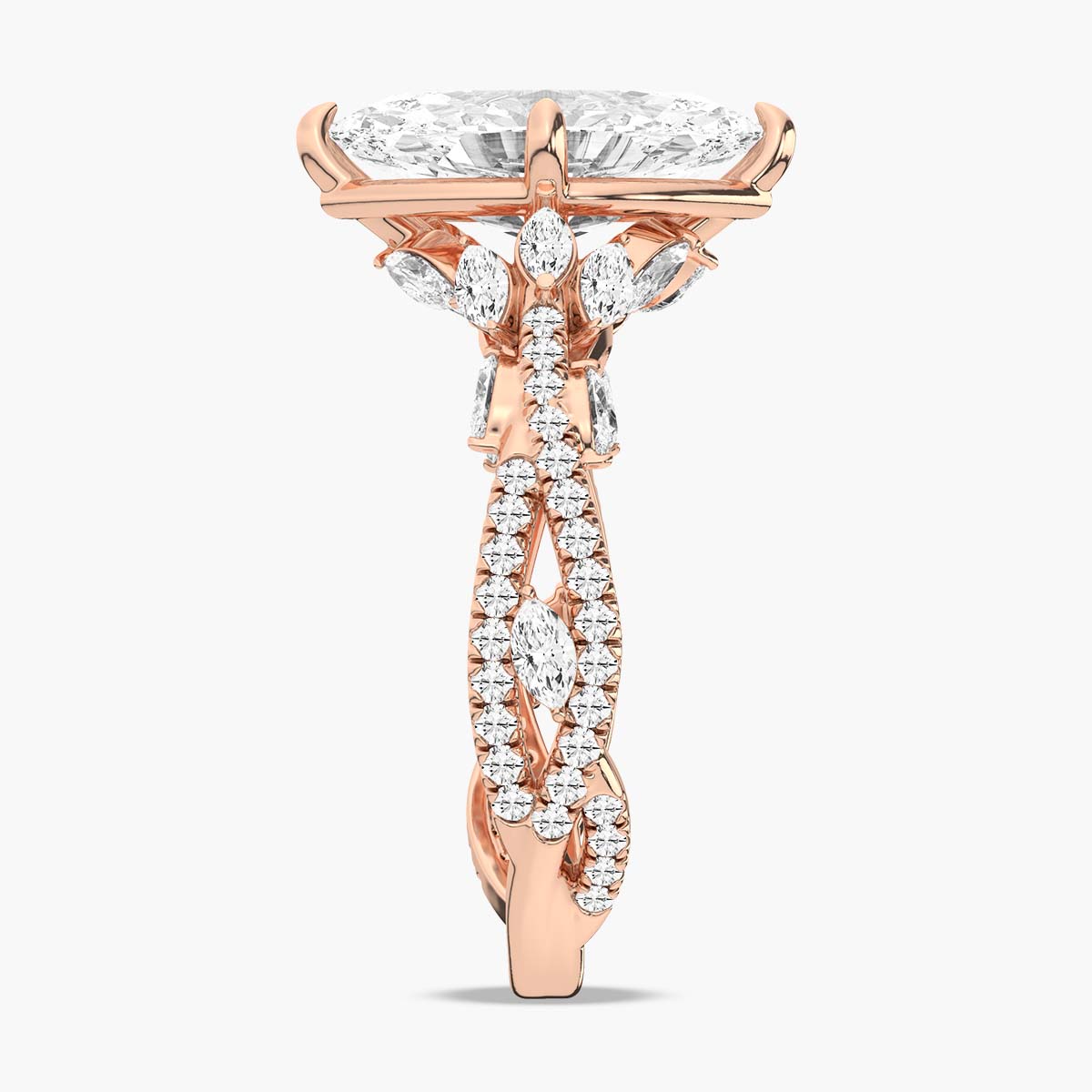 Rose Gold - Marquise