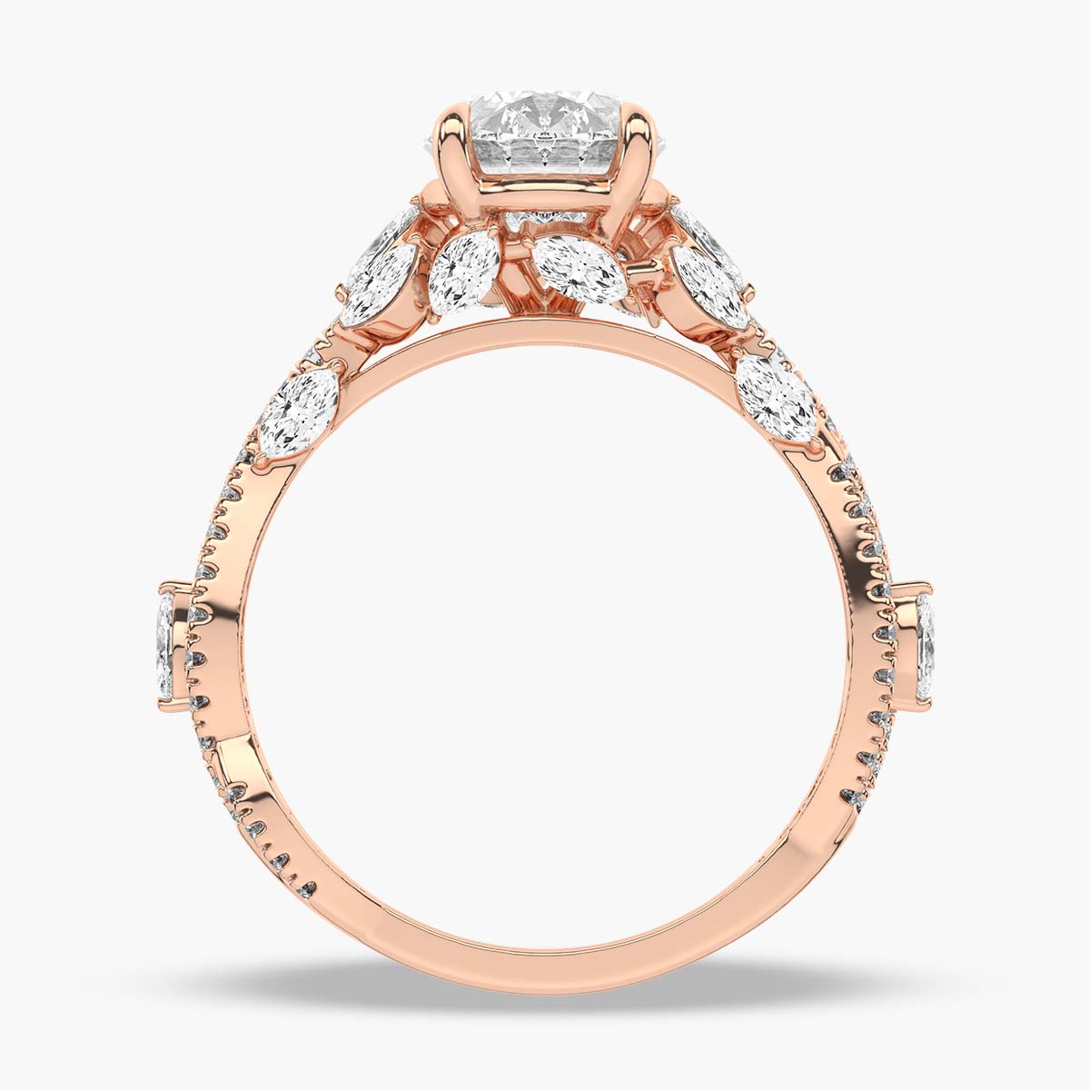 Rose Gold - Oval