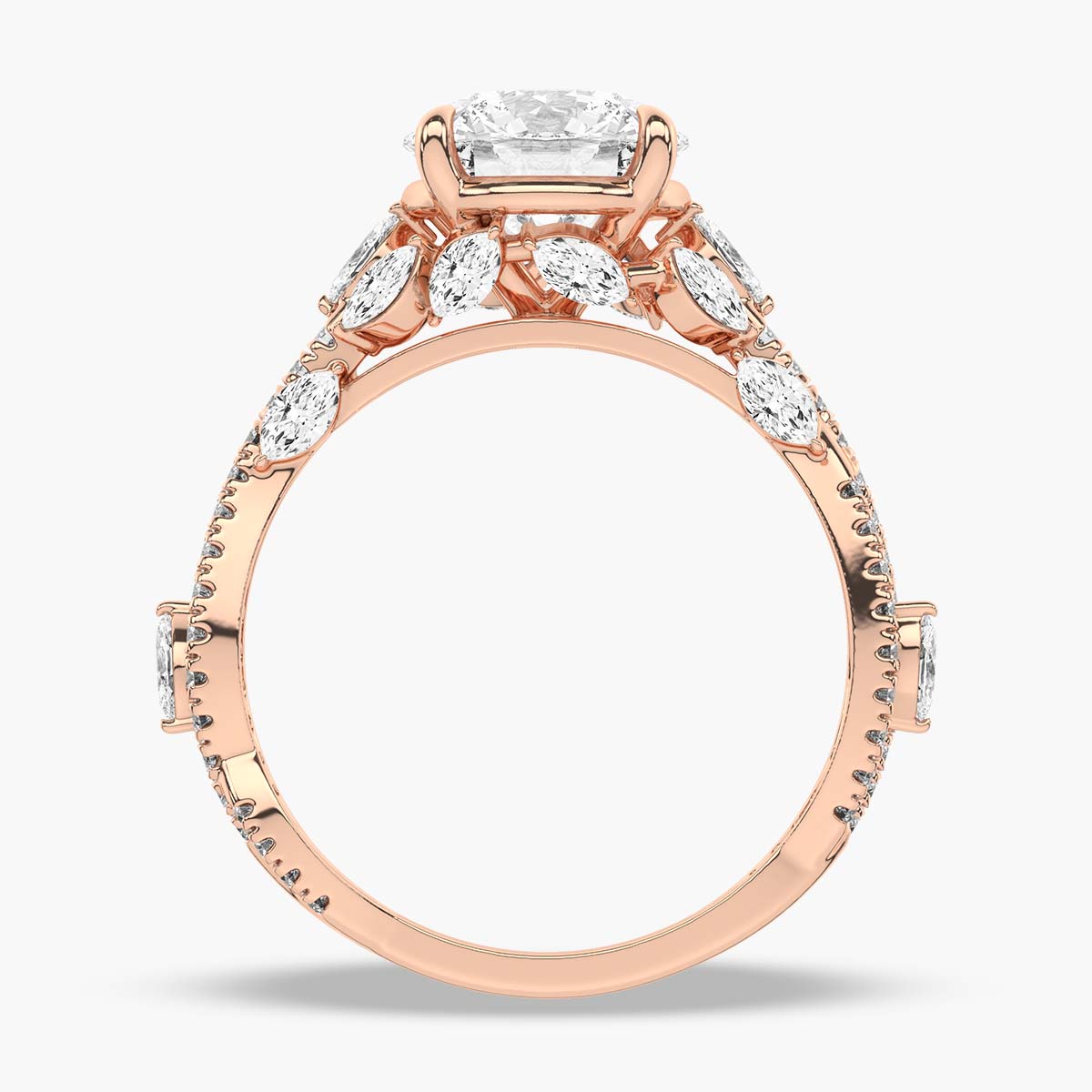 Rose Gold - Round