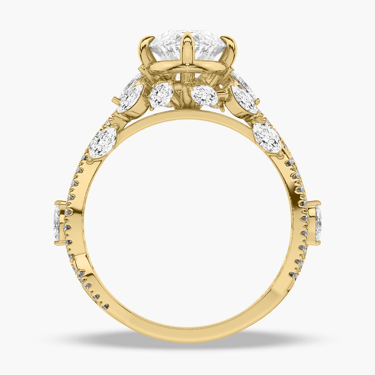 Yellow Gold - Marquise