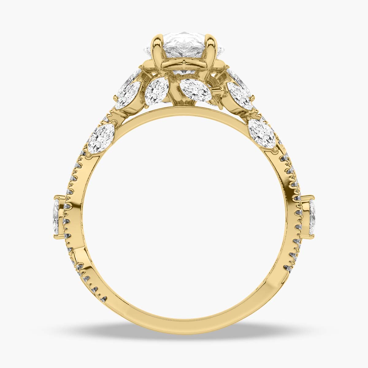 Yellow Gold - Pearl