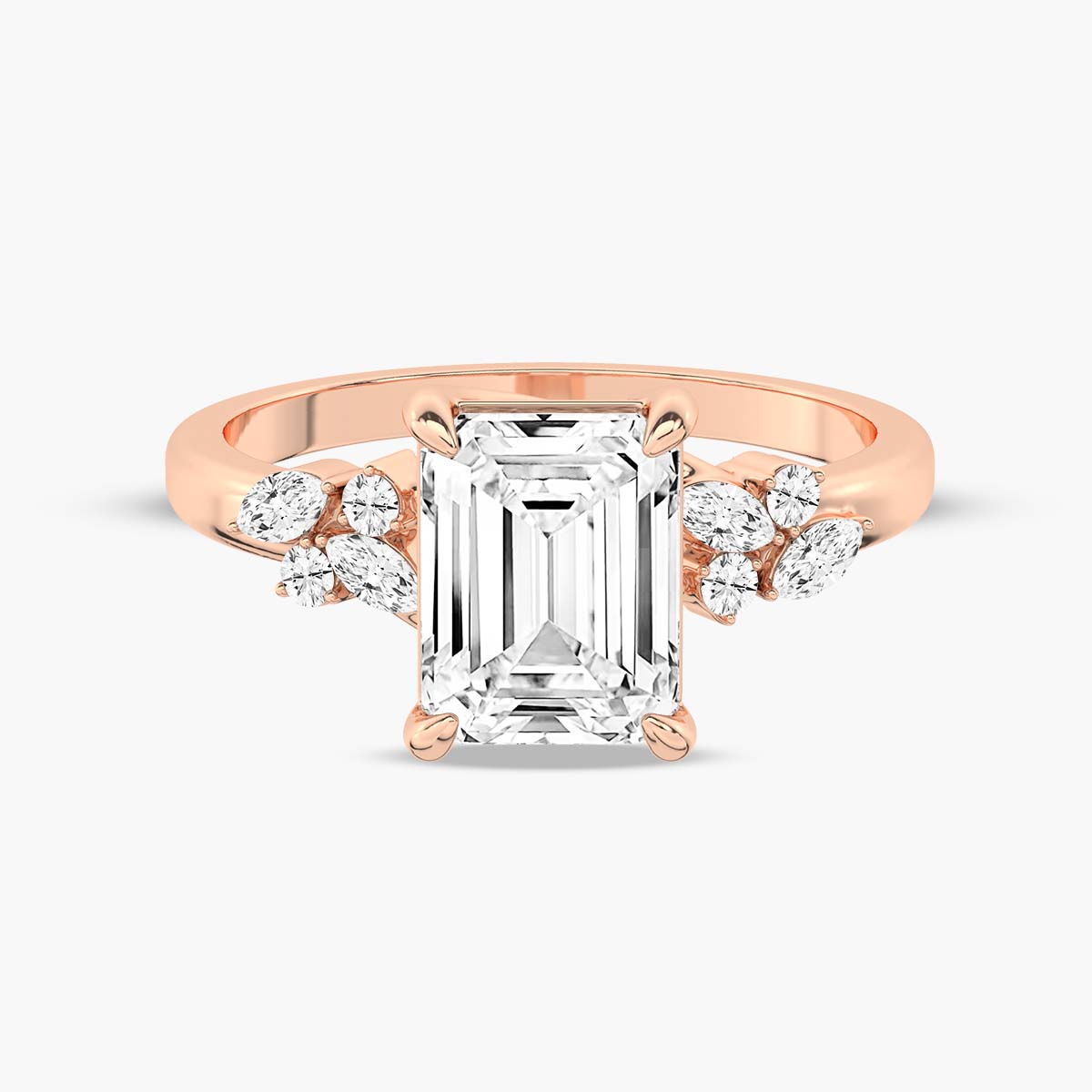 Rose Gold - Emerald