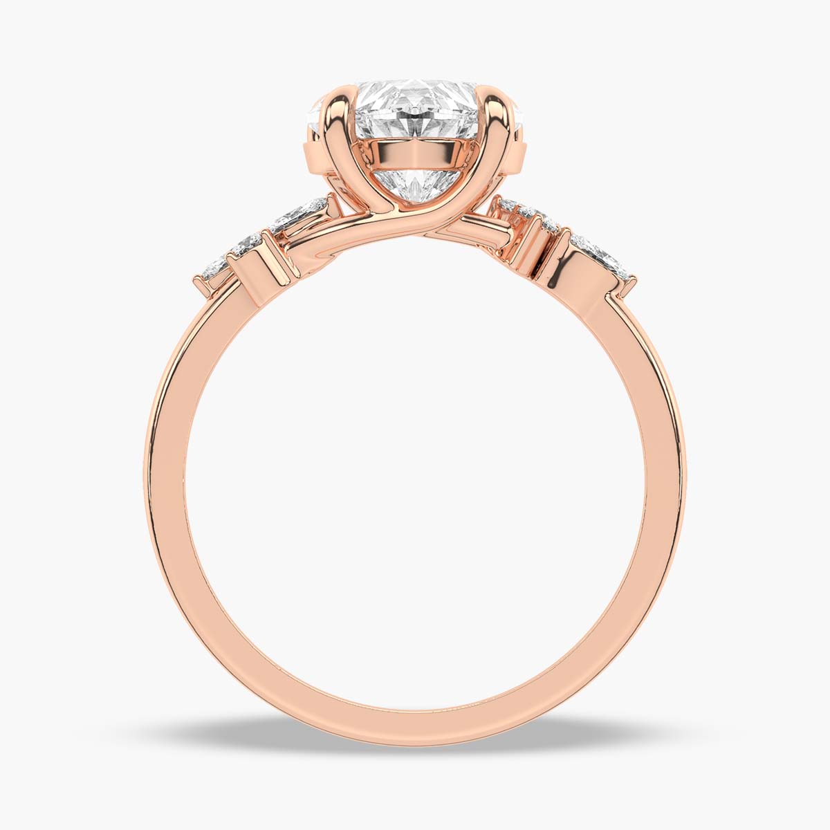 Rose Gold - Heart