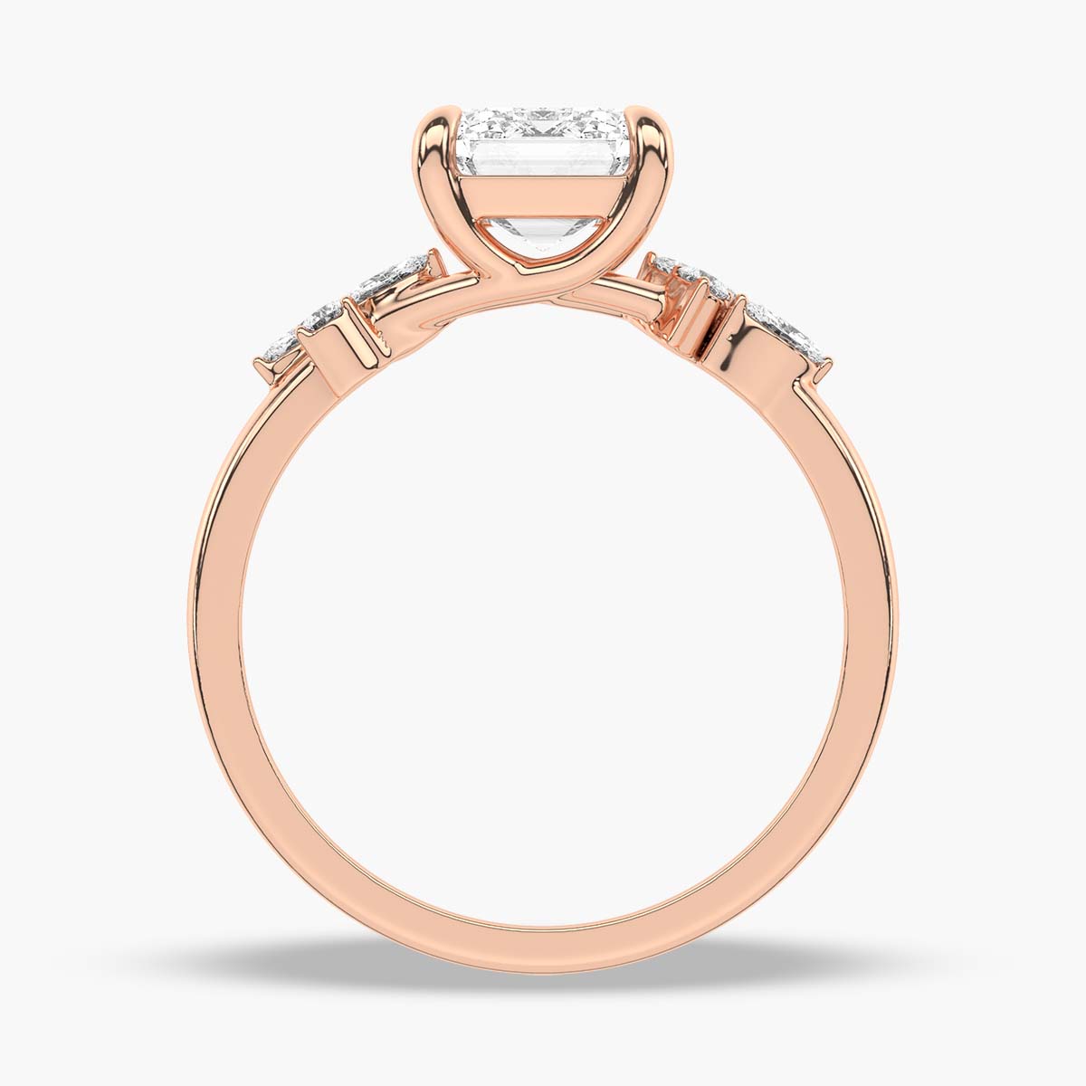 Rose Gold - Emerald