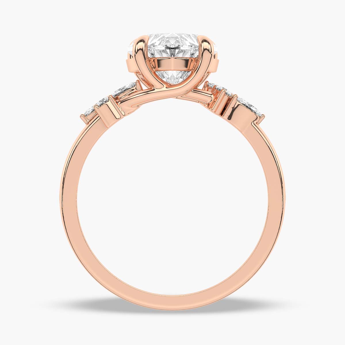 Rose Gold - Heart