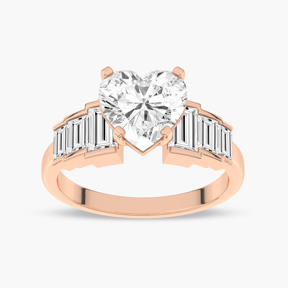 Rose Gold - Heart