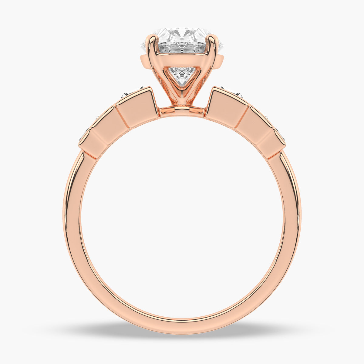 Rose Gold - Oval