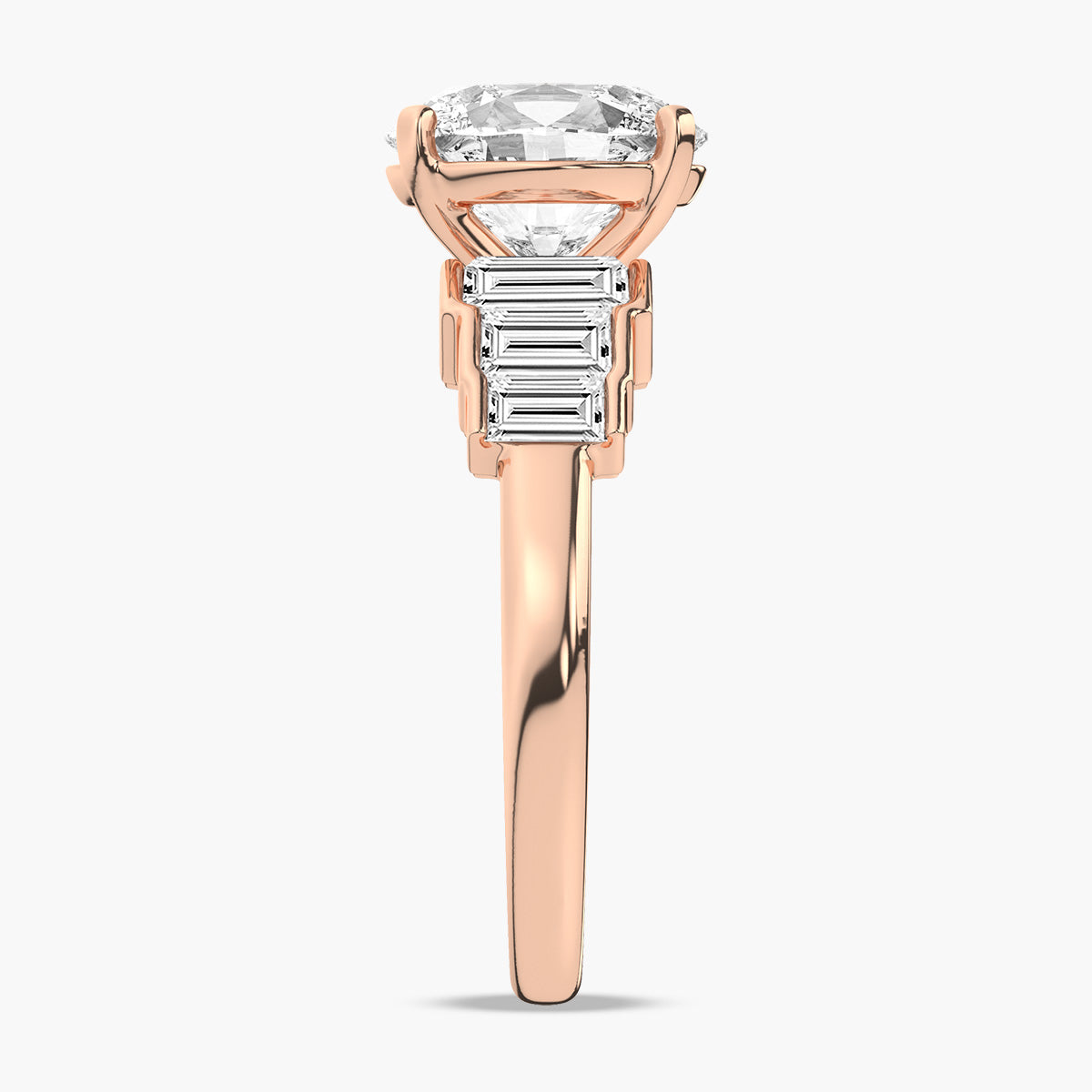 Rose Gold - Oval