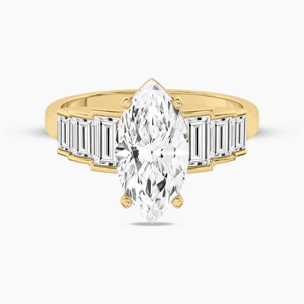 Yellow Gold - Marquise