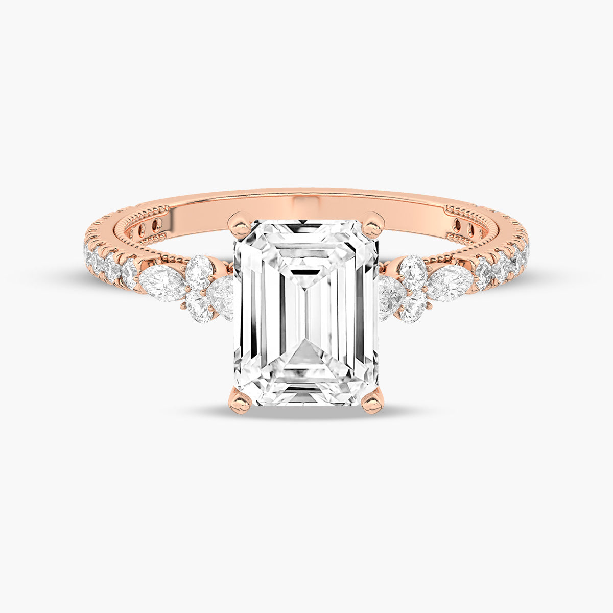 Rose Gold - Emerald