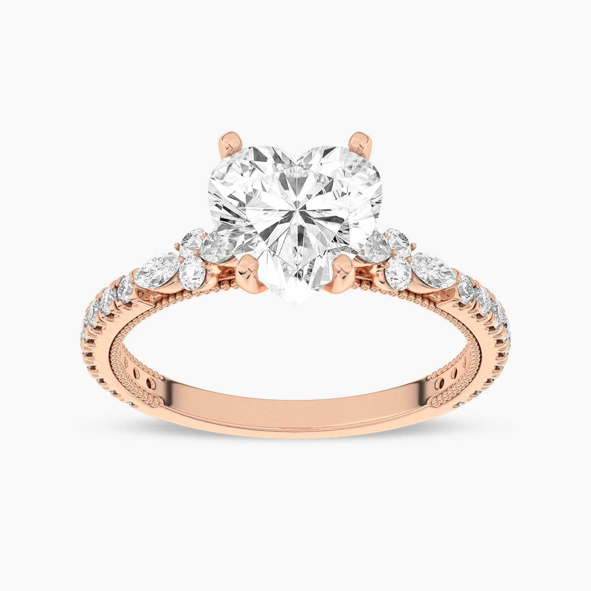 Rose Gold - Heart