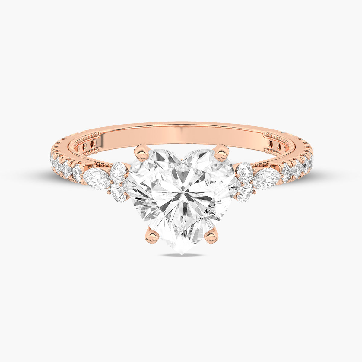 Rose Gold - Heart