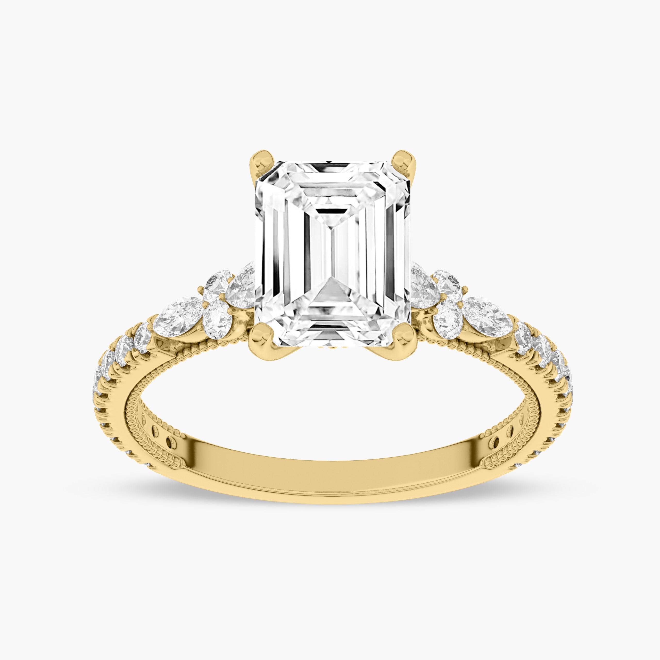 
                    Yellow Gold - Emerald
                  